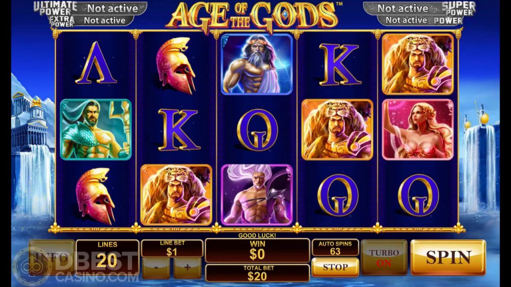 Age of Gods เกมสล็อตแจกหนัก