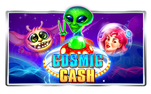 ปั่นเงินไปกับเกมสล็อต Cosmic Cash โบนัสแตกง่าย